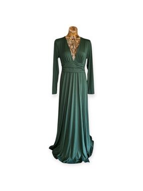 Baltic Born Dress XL Green DD3262 Flowy Midi Maxi Dress wedding prom